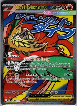 Mega Hawlucha ex 268/217 ME: Ascended Heroes - Pokemon Card - NM - Image 1