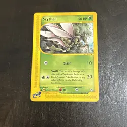 Scyther 106/147 Aquapolis Common English Pokemon Card - Image 1