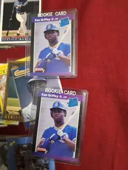 Ken Griffey Jr. Lot 122 Cards Various Sets...Rookies And Inserts And Base Cards - Image 2