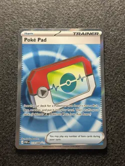 Pokemon Full Art Trainer ME03: Perfect Order Poke Pad 113/088 Ultra Rare - NM - Image 1