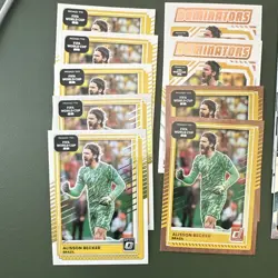 Alisson Becker Brazil Panini Donruss/Prizm 2026; 13-Card Lot World Cup - Image 4