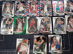 Panini Prizm 2024-25 Basketball Bundle 15 Cards Inc 3 Red White And Blue Prizm - Image 1