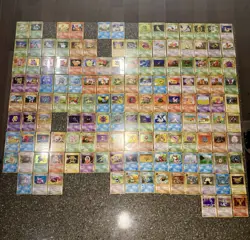 Original Gen 1 Pokemon Japanese Cards (Near Complete) Base, Jungle, Fossil Sets - Image 1