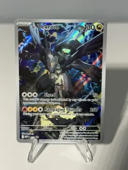 Pokemon TCG N's Zekrom 031 Me: Mega Evolution Promo Holo HP130 English - Image 1