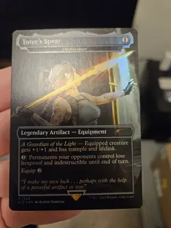 MTG | Shadowspear (Totec's Spear) FOIL Secret Lair Tomb Raider - Image 1