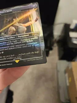 MTG | Shadowspear (Totec's Spear) FOIL Secret Lair Tomb Raider - Image 2