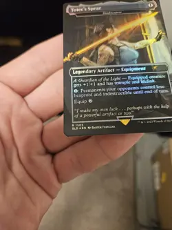 MTG | Shadowspear (Totec's Spear) FOIL Secret Lair Tomb Raider - Image 3