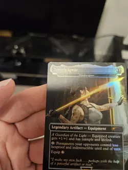 MTG | Shadowspear (Totec's Spear) FOIL Secret Lair Tomb Raider - Image 4
