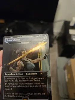 MTG | Shadowspear (Totec's Spear) FOIL Secret Lair Tomb Raider - Image 5