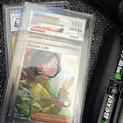 Pokemon Parasol Lady 255/182 Paradox Rift Gem Mint 10 Ace Grading - Image 1