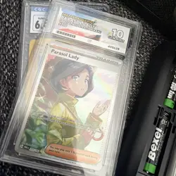 Pokemon Parasol Lady 255/182 Paradox Rift Gem Mint 10 Ace Grading - Image 2