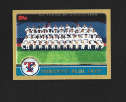 2003 Topps Toronto Blue Jays Team Card #659 Gold Parallel 1312/2003 - Image 1