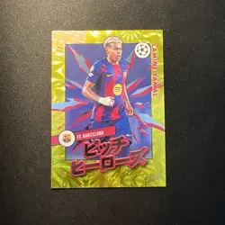 Lamine Yamal 2025-26 Topps UCC Japan Edition Pitch Heroes Gold /50 #PH-13 - Image 1