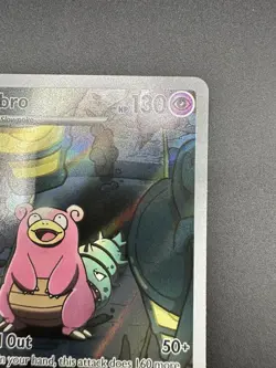 Slowbro - 090/084 - Pitch Black - Illustration Rare - Near Mint - Image 3
