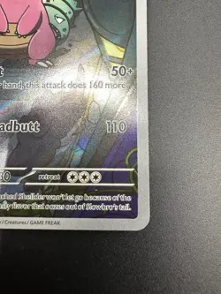 Slowbro - 090/084 - Pitch Black - Illustration Rare - Near Mint - Image 4