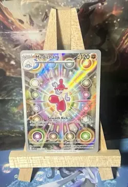 Medicham 241/217 Illustration Rare Holofoil Ascended Heroes Near Mint - Image 1