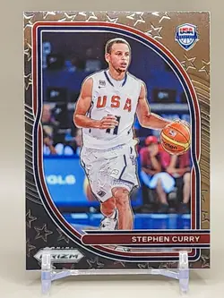 2020 Panini Prizm USA Basketball #10 Stephen Curry Golden State Warriors - Image 1