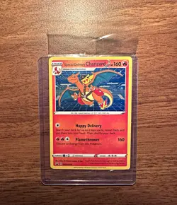 The Pokemon Company Special Delivery Charizard SWSH075 Promo Holo - SEALED - Image 1