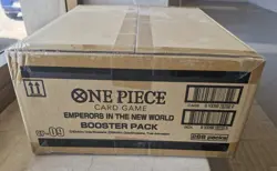 ONE PIECE OP09 EMPERORS IN THE NEW WORLD SEALED CASE 12 BOX OP-09 OP 09 ENGLISH - Image 1