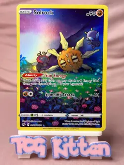 Solrock - GG15/GG70 - Holo Rare Crown Zenith Galarian Gallery TCGKITTEN - Image 1