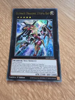 Ultimate Dragonic Utopia Ray - LIOV-EN039 - Ultra Rare 1st Edition - Image 1