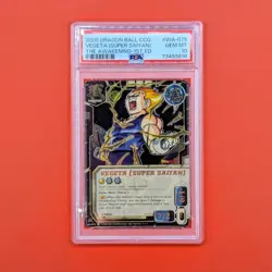 Dragon Ball Bandai CCG 2008/2009 Vegeta (Super Saiyan) WA-075 Super Rare PSA 10 - Image 1