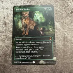 Natural Order - Custom Art MTG Magic The Gathering Playtest Card - Image 1
