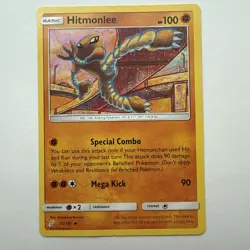 Tomokazu Komiya Artist Pokemon TCG - 4 card lot - Includes Hitmonlee, Hitmonchan - Image 2