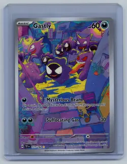 2024 Temporal Forces Gastly Holo Secret Rare #177/162 - Image 1
