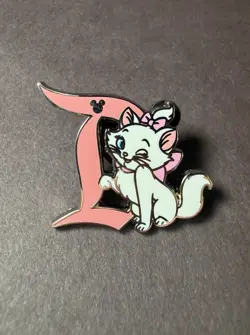 2024 Disneyland Hidden Mickey D Aristocats Marie Disney Pin - Image 1