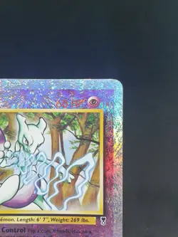Mewtwo 29/110 Legendary Collection Reverse Holo Rare Fireworks Foil Vtg WoTC MP - Image 4