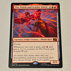 MTG Marvel Super Heroes The Vision and Scarlet Witch 0707 Mythic Regular EN 3/3 - Image 1