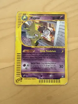 Hypno Aquapolis Reverse Holo Rare Pokemon Card 016/147 NINTENDO - MP - Image 1