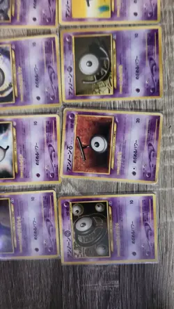 Pokemon Unown Old back neo genesis Japanese lot of 12 B D E F I K M N O T U Y - Image 5