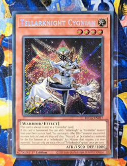 Tellarknight Cygnian BLGG-EN017 Secret Rare 1st Ed NM - Image 1