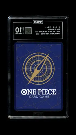 One Piece Gol D. Roger SEC Alt Art OP09-118 Emperors New World TAG 10 GEM MINT - Image 2