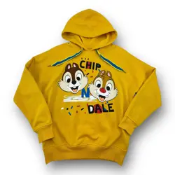 Shanghai Disney Hoodie Sweatshirt Chip N Dale Adult Size Medium M - Image 1