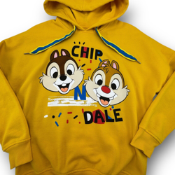 Shanghai Disney Hoodie Sweatshirt Chip N Dale Adult Size Medium M - Image 2
