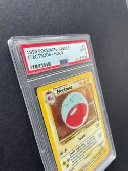 Pokemon Electrode 2/64 Jungle Unlimited Holo Rare Card PSA 9 WOTC 1999 - Image 4