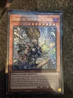 Phara the Primordial Goddess - CORI-EN022 - Secret Rare - NM Yugioh - Image 1