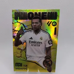 Kylian Mbappe Special One Gold Rare Panini La Liga MGK 2025/26 - Image 1