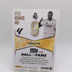 Kylian Mbappe Special One Gold Rare Panini La Liga MGK 2025/26 - Image 2