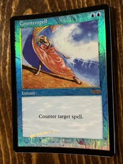 FOIL Counterspell | MtG Magic Judge Promos | English | Lightly Played (LP) - Image 2