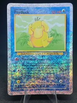 Psyduck 88/110 Reverse Holo Legendary Collection 2002 Fireworks Foil WoTC MP - Image 1