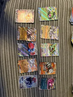 212 Genuine Pokemon Card Bundle - Japanese and Korean Cards - Various Sets - Image 1