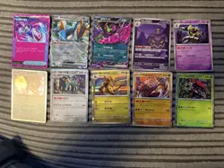 212 Genuine Pokemon Card Bundle - Japanese and Korean Cards - Various Sets - Image 5