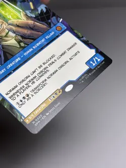 2025 Magic The Gathering Norman Osborn Borderless Legendary Creature NON-FOIL - Image 3