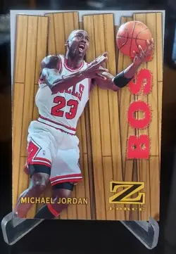 1997-98 Skybox Z-Force - Boss Michael Jordan #10 B - Image 1