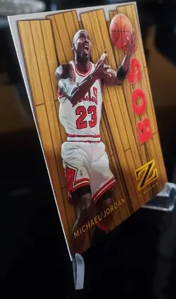 1997-98 Skybox Z-Force - Boss Michael Jordan #10 B - Image 2