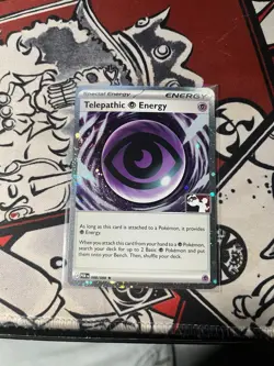 Telepathic Energy 088/088 Prize Pack Series 9 Pokemon Play! COSMOS HOLO - Image 1